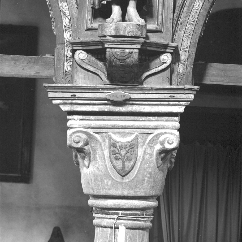 stemma (capitello) - ambito veneto (sec. XIV)