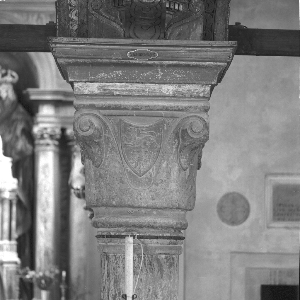 stemma (capitello) - ambito veneto (sec. XIV)