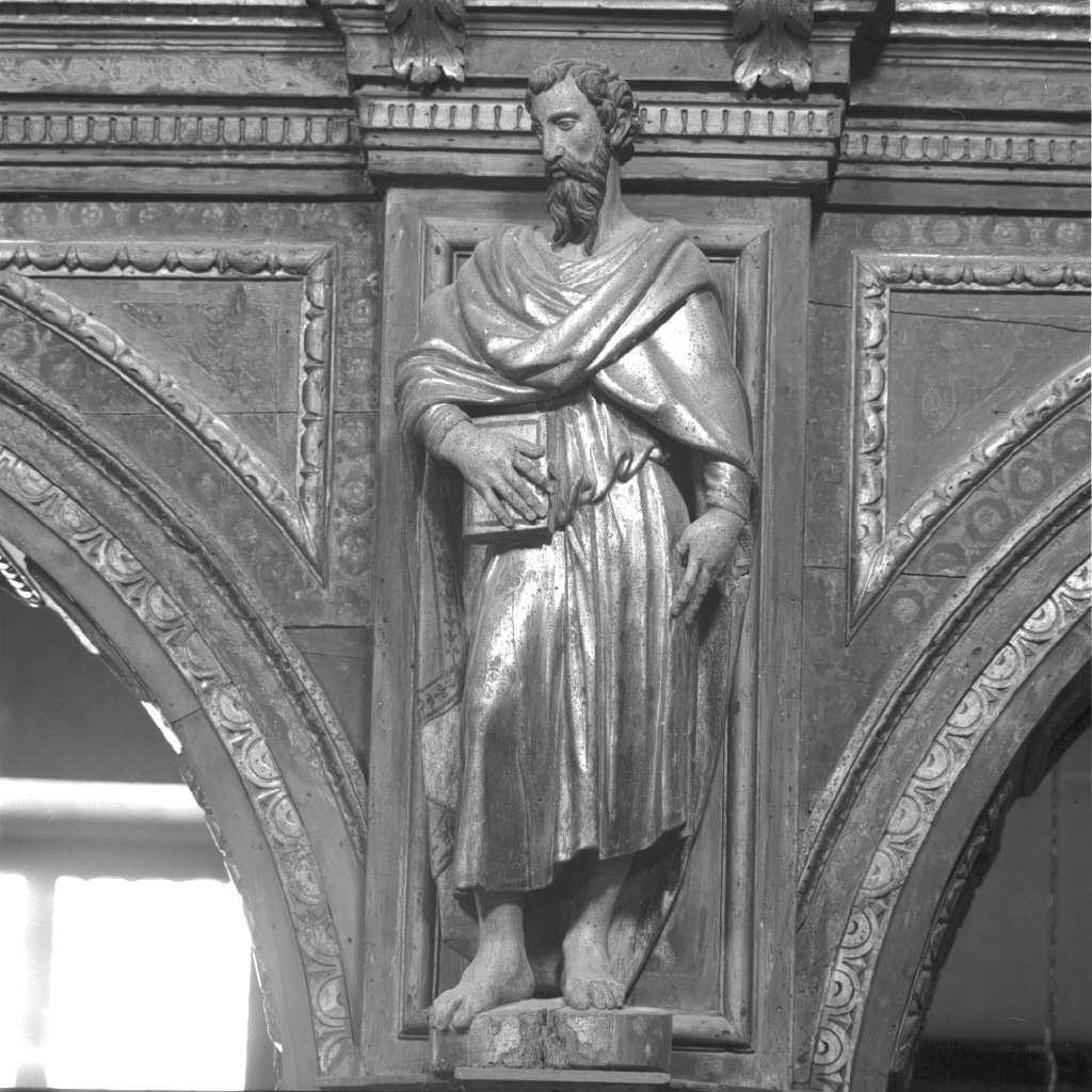 San Tommaso apostolo (scultura) - ambito veneto (ultimo quarto sec. XVI)