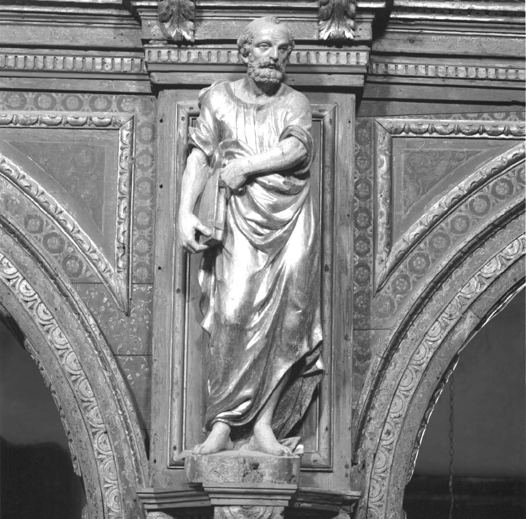 San Matteo Evangelista (scultura) - ambito veneto (ultimo quarto sec. XVI)