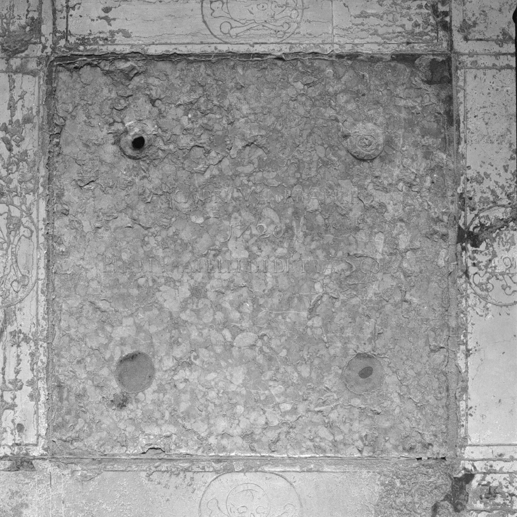 lapide - ambito veneto (sec. XVIII)