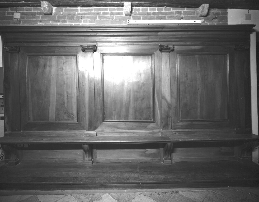 stalli del coro - ambito veneto (sec. XVIII)