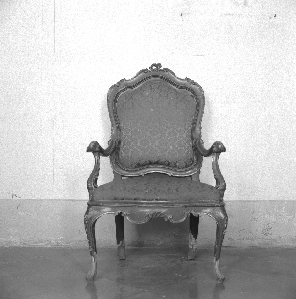 poltrona - ambito veneto (sec. XVIII)