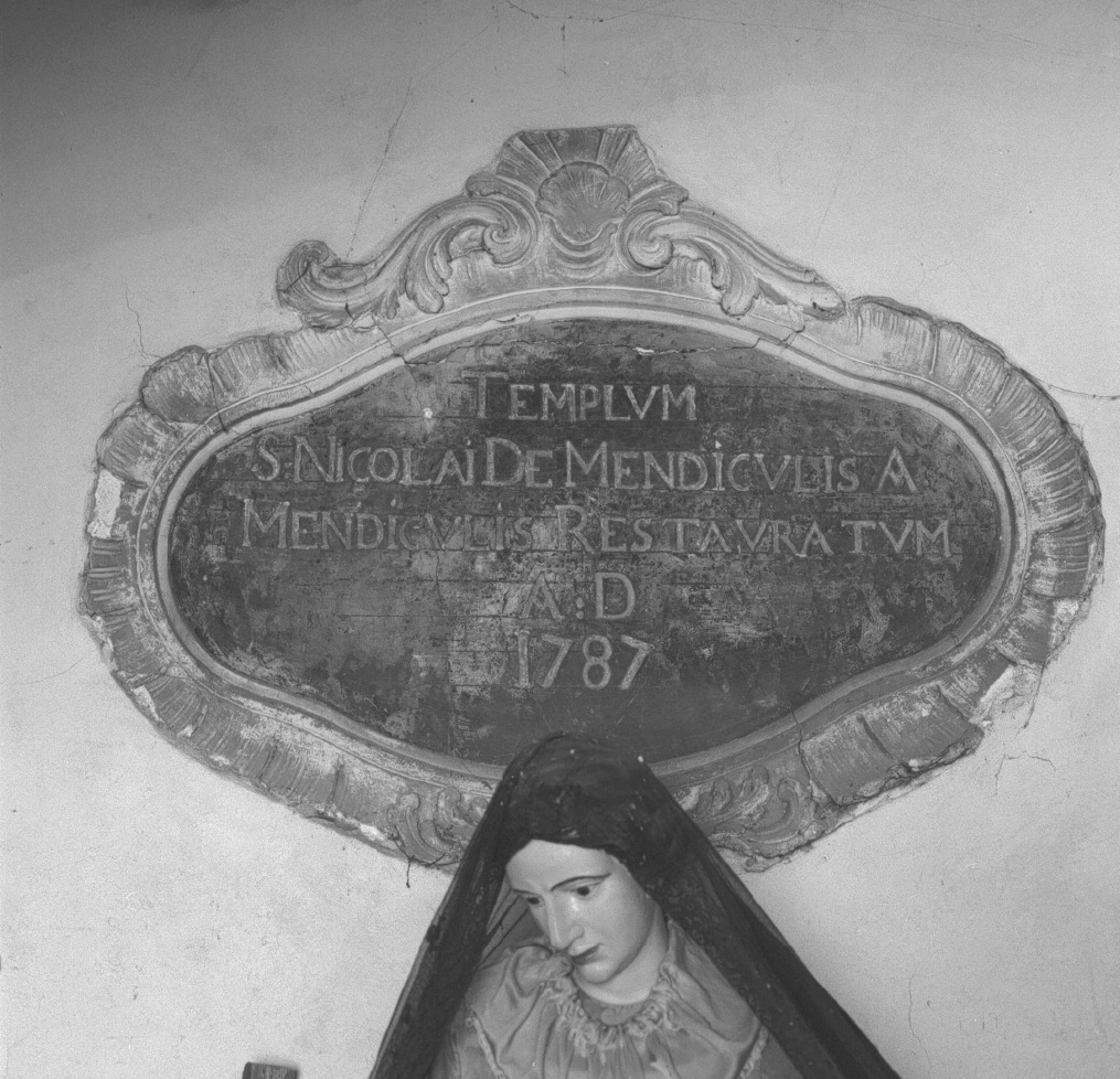 lapide - ambito veneto (sec. XVIII)