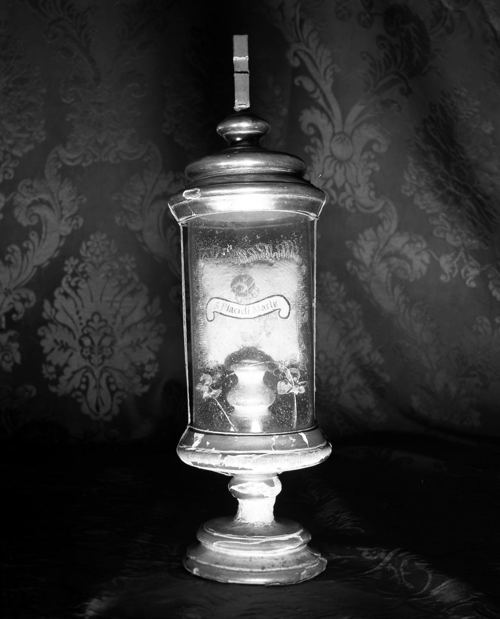 fiala di pellegrinaggio - bottega veneta (sec. XVIII)