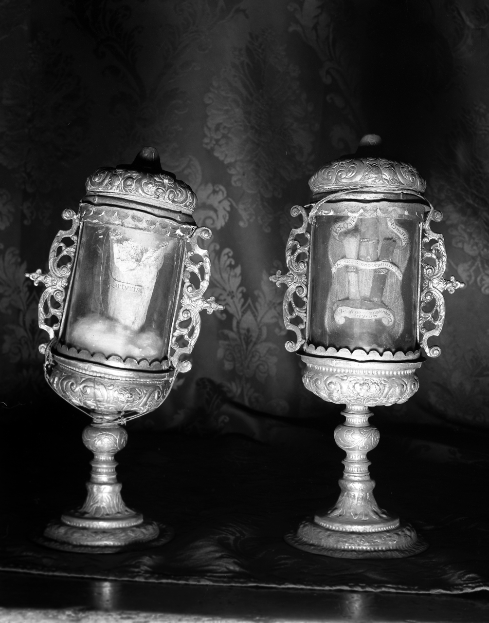 fiala di pellegrinaggio - bottega veneta (sec. XV)