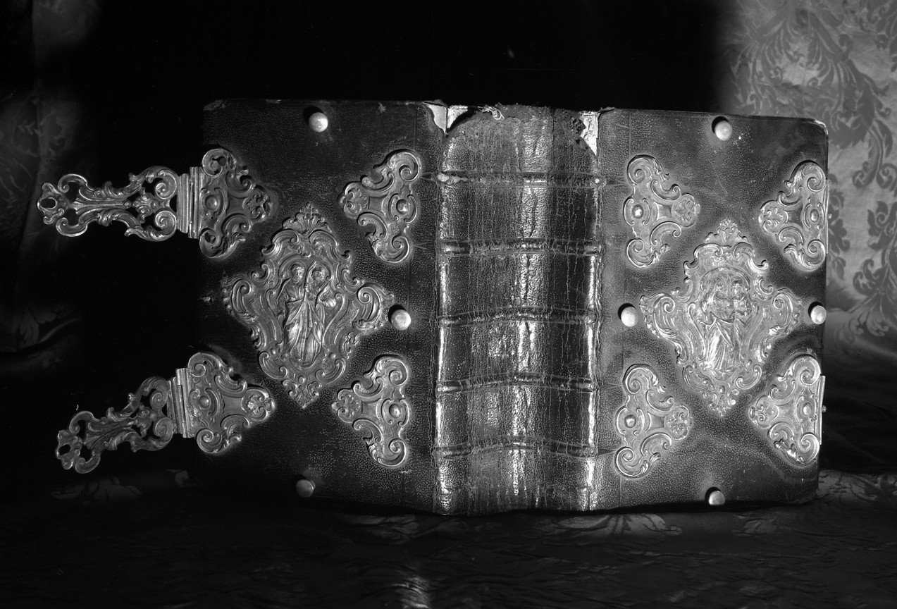 coperta di libro liturgico - bottega veneziana (sec. XVIII)