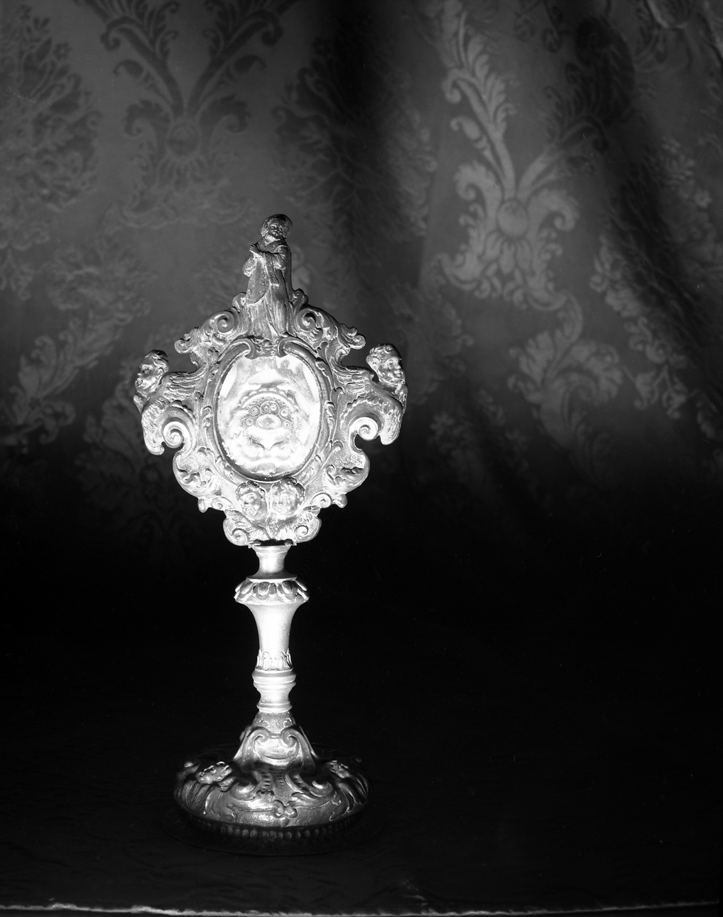 reliquiario - a ostensorio - bottega veneziana (prima metà sec. XVIII)