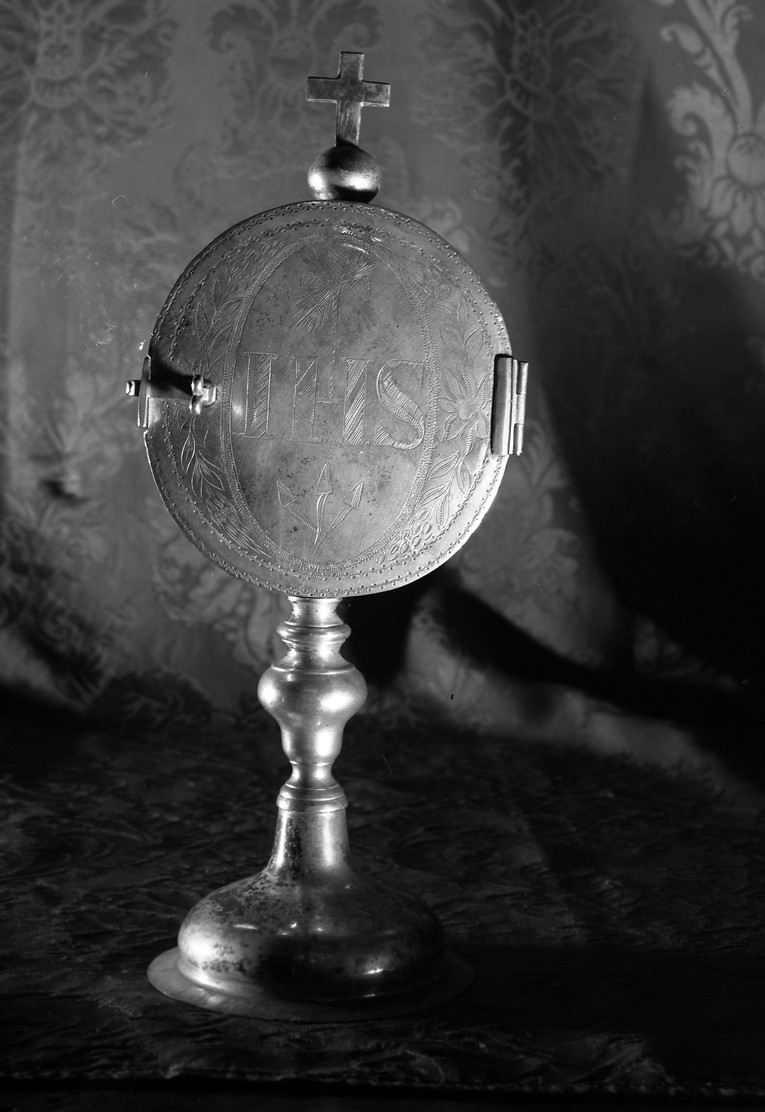 teca eucaristica - bottega veneziana (sec. XIX)