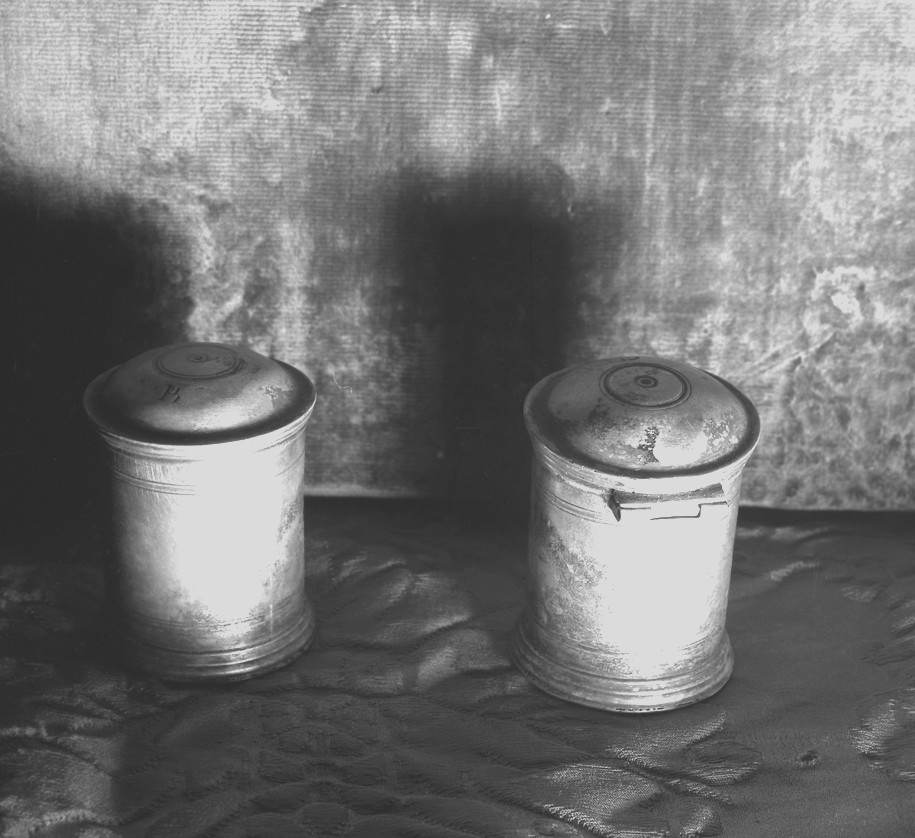 vasetti per oli santi - bottega veneta (prima metà sec. XVIII)