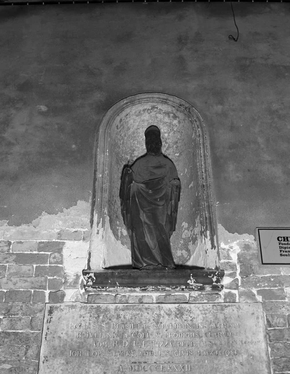 San Biagio (statua) - ambito veneto (fine sec. XIV)