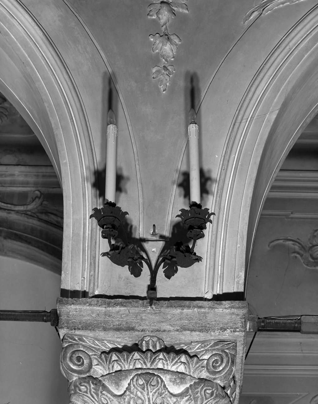 candeliere da parete - ambito veneto (fine sec. XVIII)