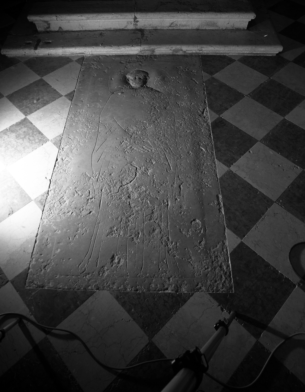 lastra tombale - ambito veneto (sec. XV)