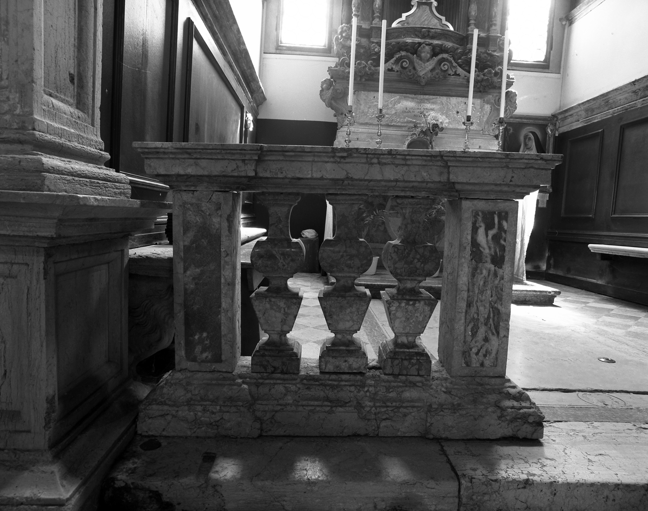 balaustrata - ambito veneto (sec. XVII)