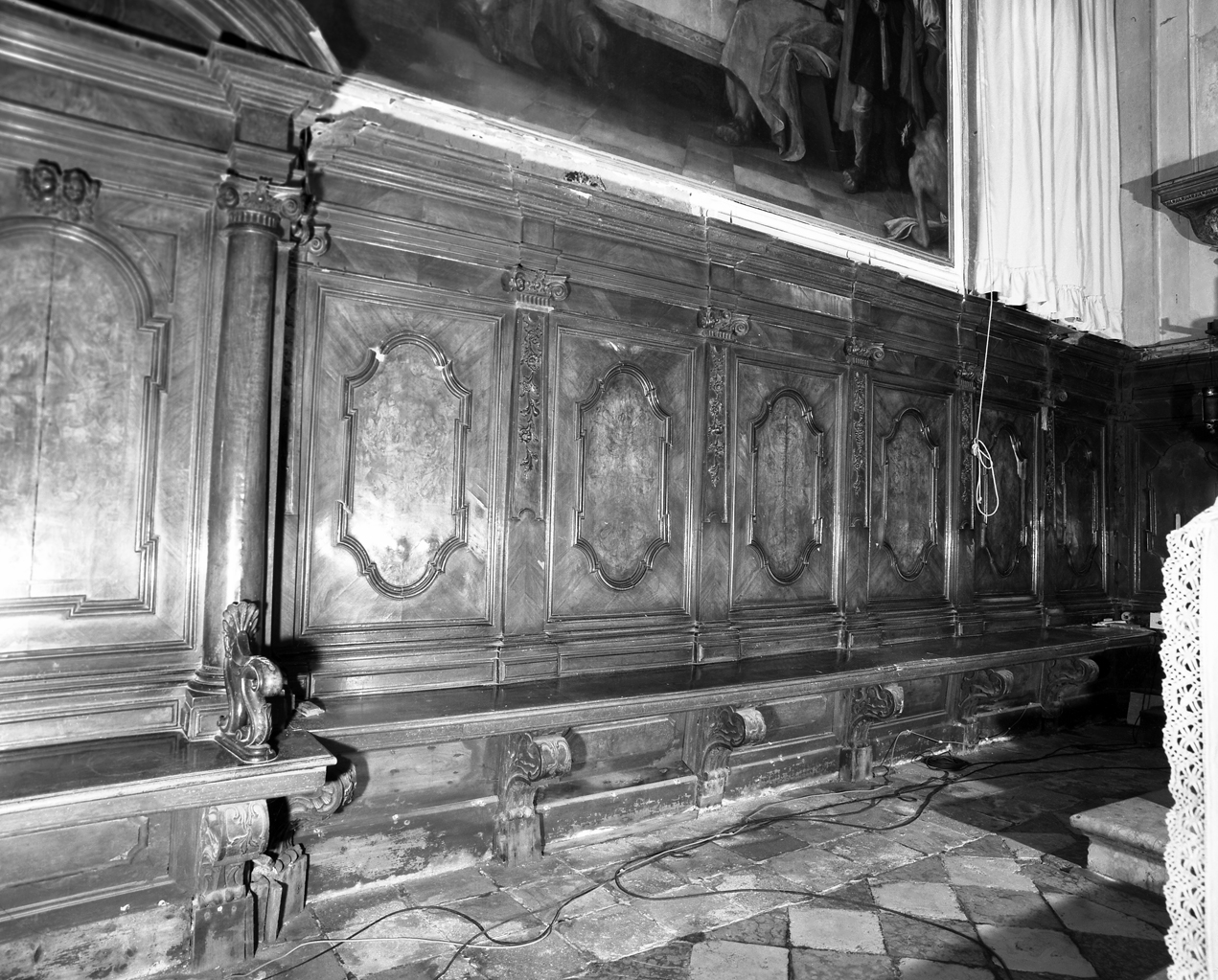 dossale - ambito veneto (sec. XVIII)