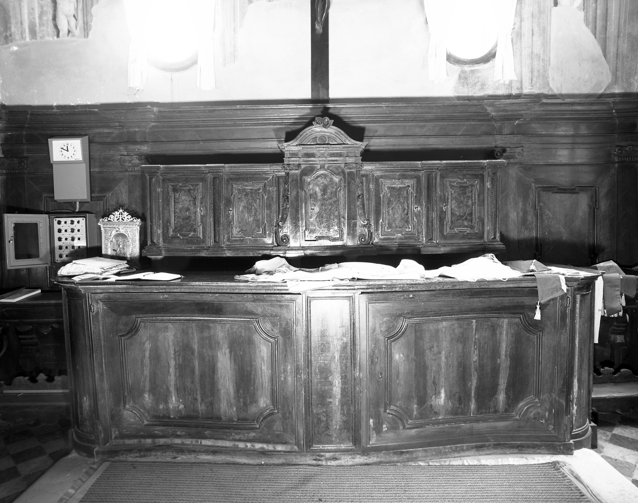 mobile da sacrestia - ambito veneto (metà sec. XVIII)