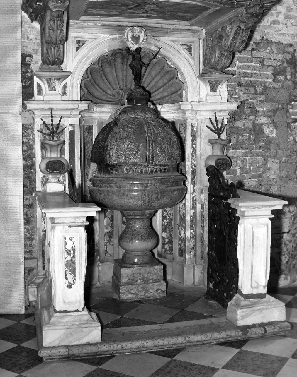 nicchia, insieme - ambito veneto (sec. XVIII)