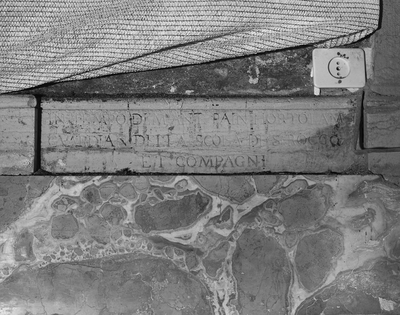 lapide commemorativa - ambito veneto (sec. XVII)