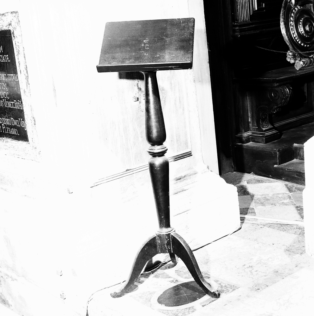 leggio - ambito veneto (primo quarto sec. XX)