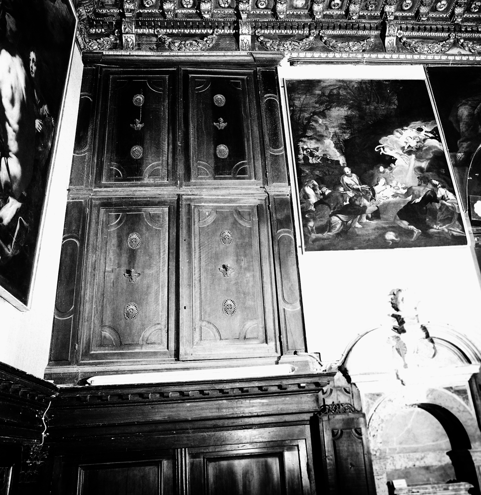 armadio da sacrestia - ambito veneto (fine/inizio secc. XVIII/ XIX)