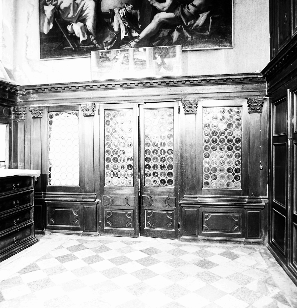 vetrata - ambito veneto (prima metà sec. XIX)