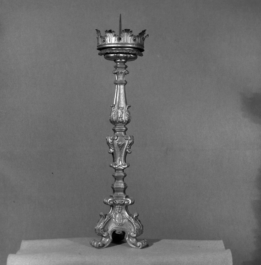 candeliere d'altare - ambito veneto (sec. XIX)