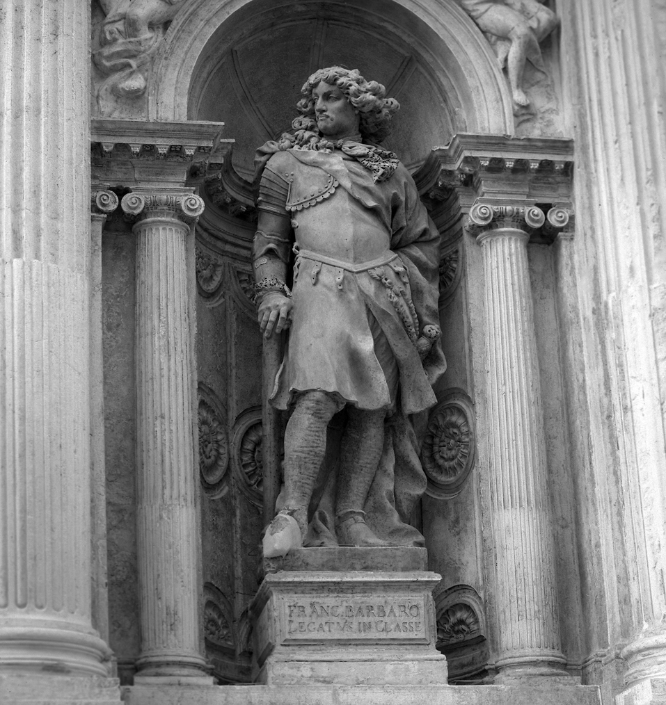 Ritratto di Francesco Barbaro (statua, elemento d'insieme) di Sardi Giuseppe (sec. XVII)