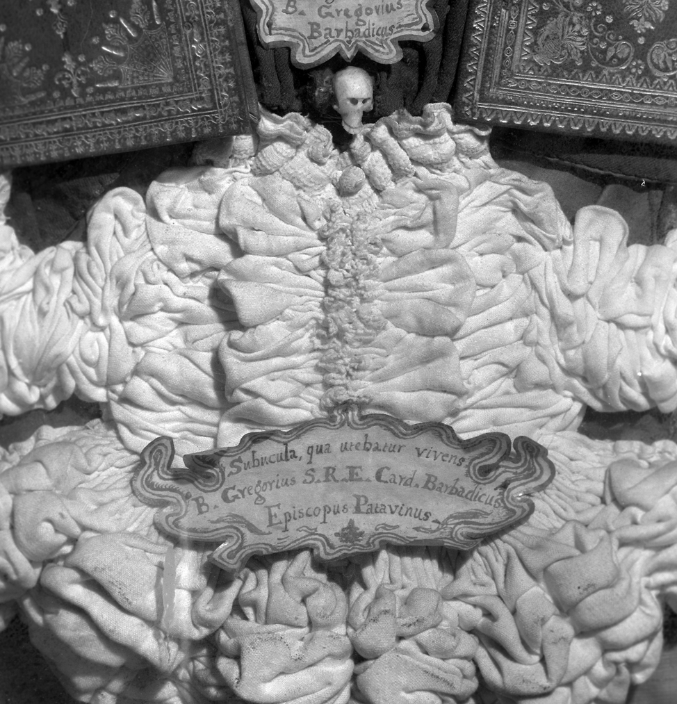tessuto, elemento d'insieme - manifattura veneta (sec. XVII)