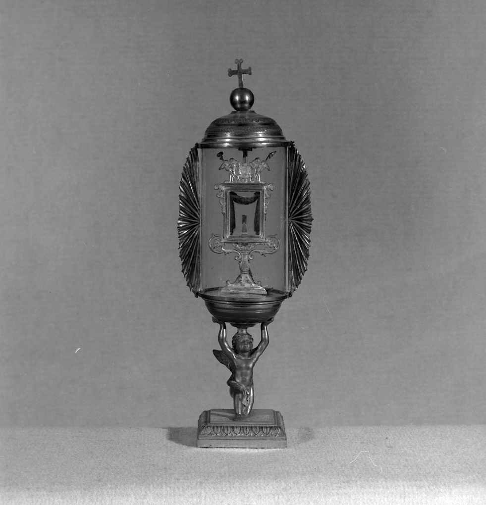 reliquiario - a ostensorio - ambito veneziano (ultimo quarto sec. XVIII)