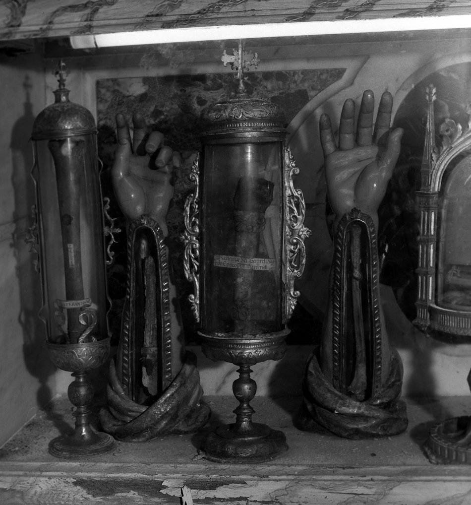 reliquiario - a ostensorio - ambito veneziano (metà sec. XVII)