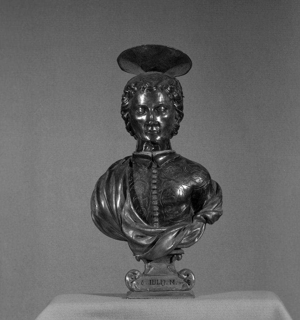 reliquiario - a busto - ambito veneziano (primo quarto sec. XVII)