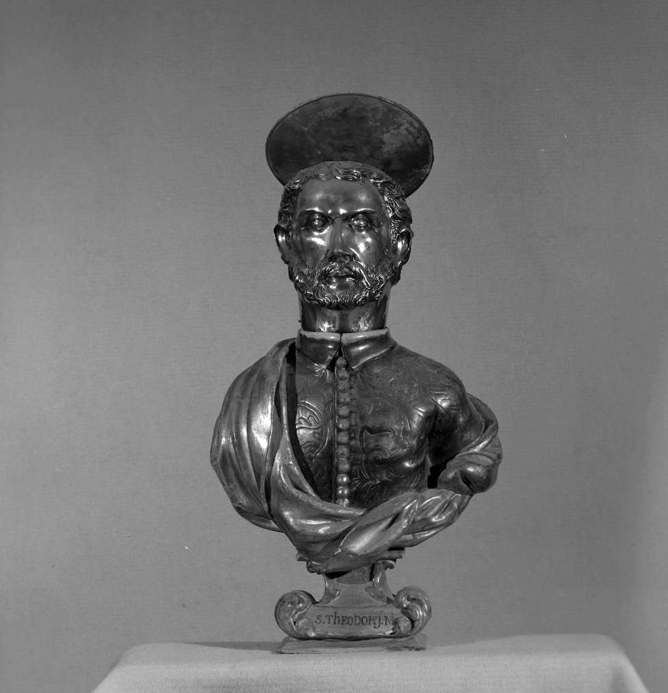 reliquiario - a busto - ambito veneziano (primo quarto sec. XVII)