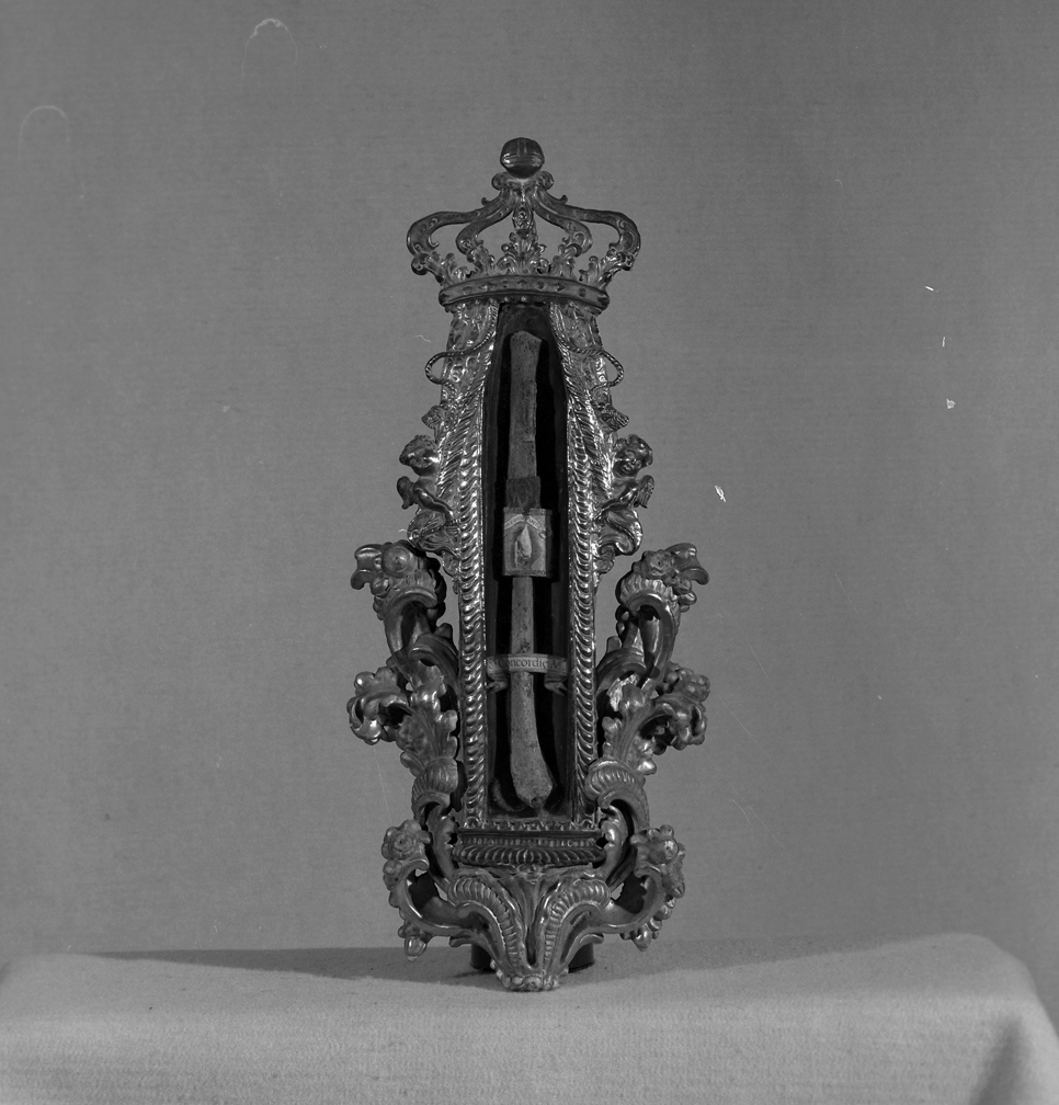 reliquiario a capsula - a pendente - ambito veneziano (prima metà sec. XVIII)