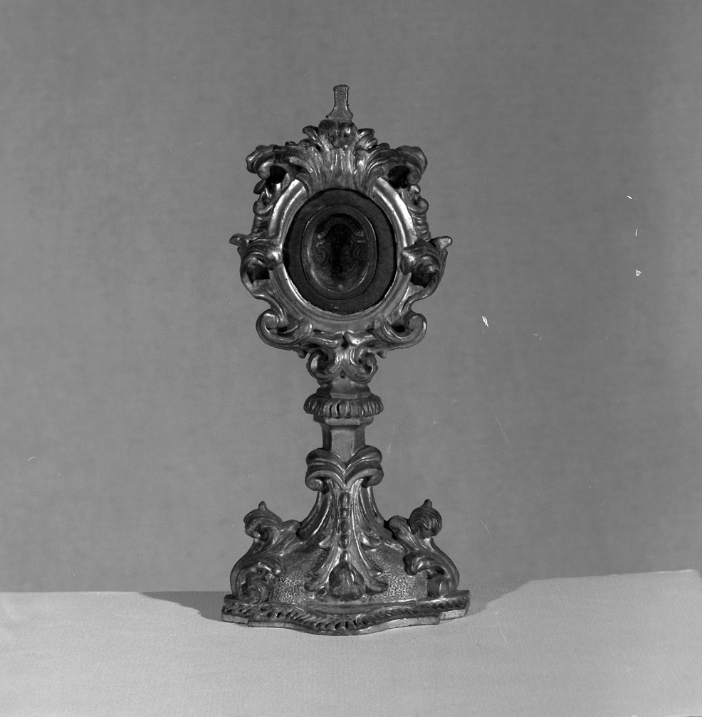 reliquiario - a ostensorio - ambito veneziano (metà sec. XVIII)