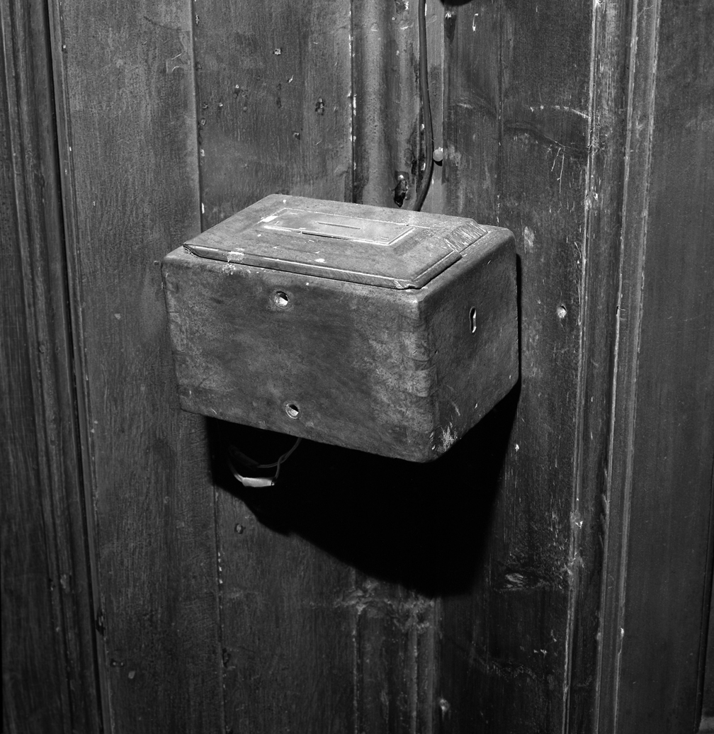 cassetta per elemosine - ambito veneziano (seconda metà sec. XIX)