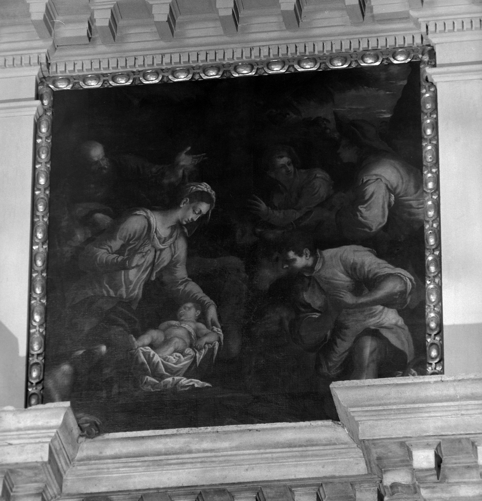 adorazione dei pastori (dipinto) - ambito veneto (prima metà sec. XVII)