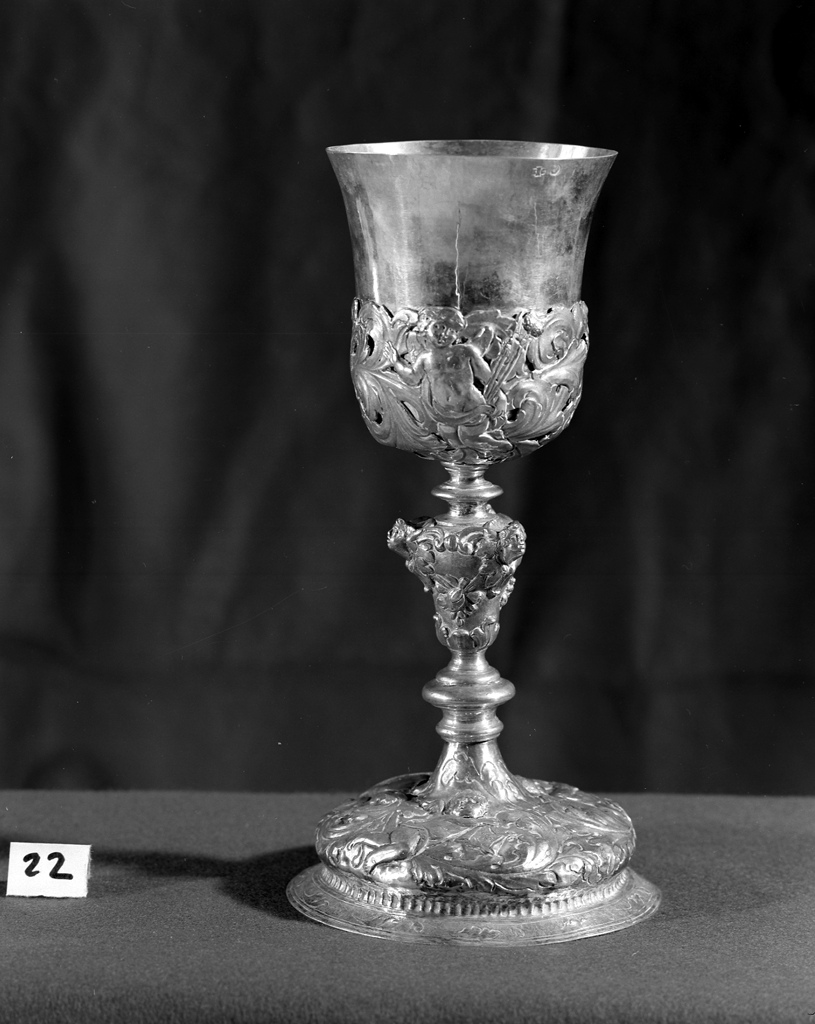 calice - bottega veneziana (prima metà sec. XVIII)