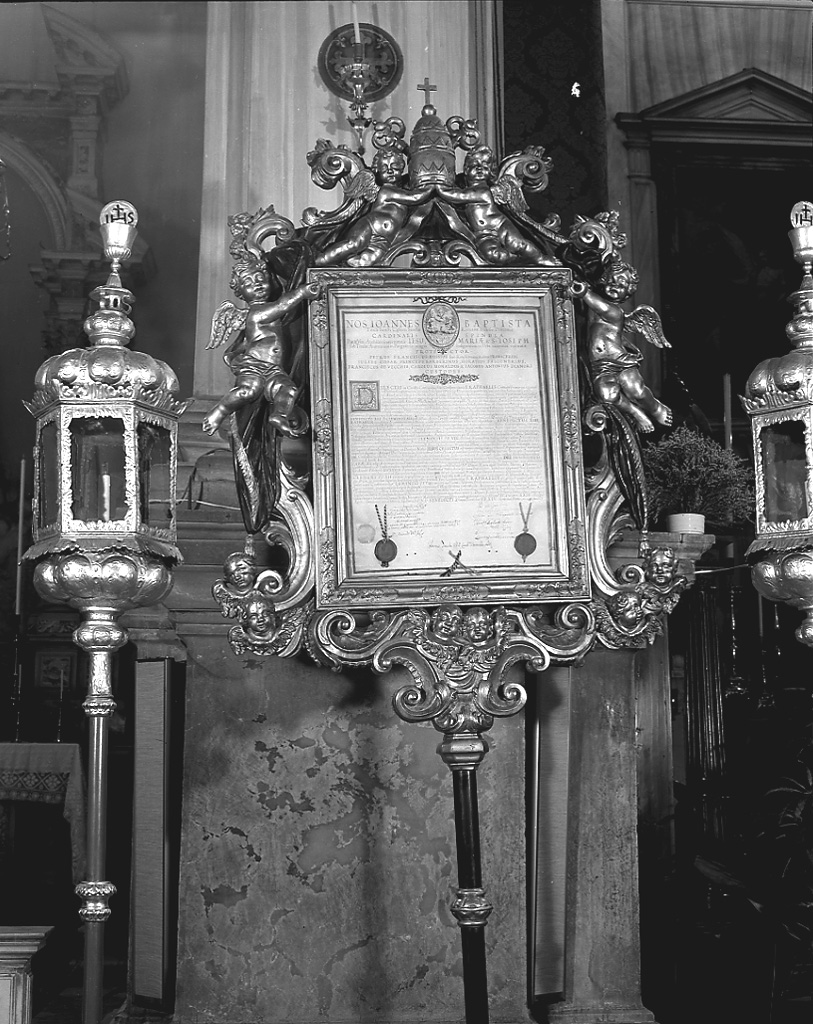 emblema di confraternita - bottega veneta (sec. XVIII)