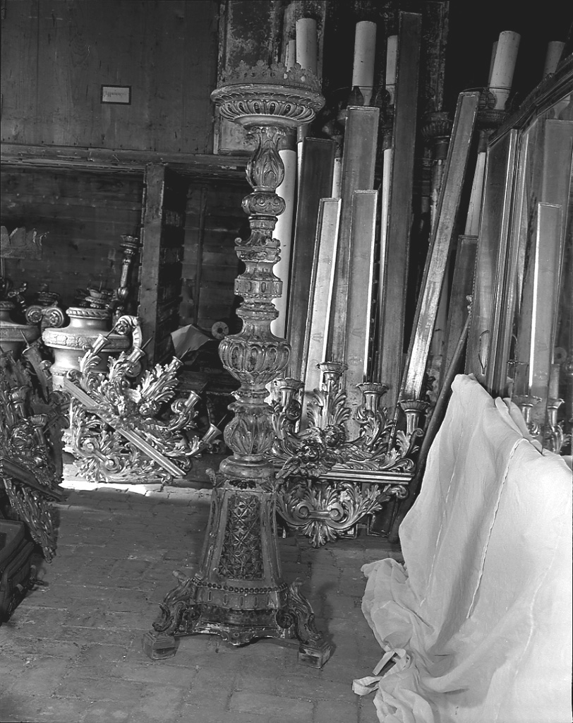 cero processionale - ambito trentino (secc. XVII/ XVIII)