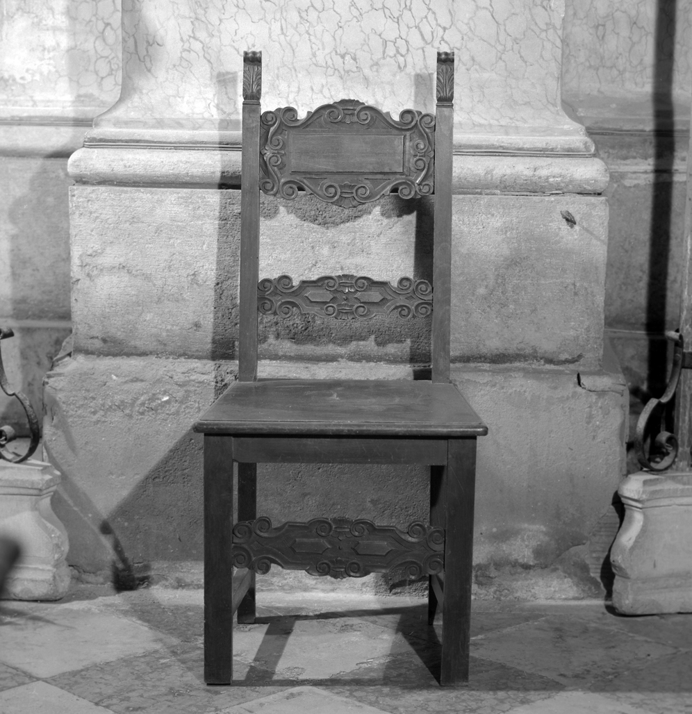 sedia - ambito veneto (sec. XVII)