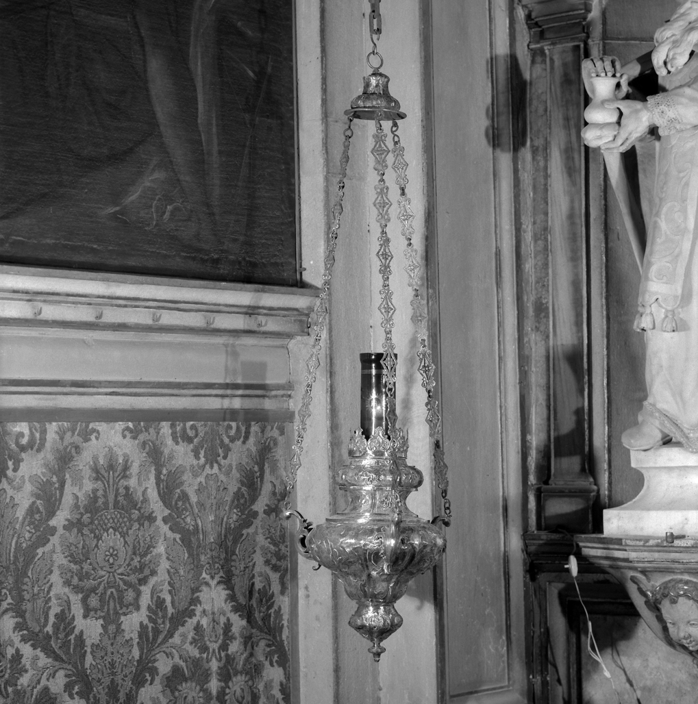 lampada pensile - ambito veneto (sec. XVIII)