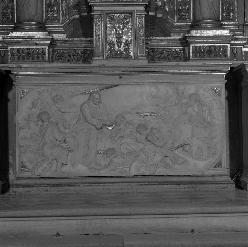 ultima cena (paliotto) - ambito veneto (sec. XVIII)