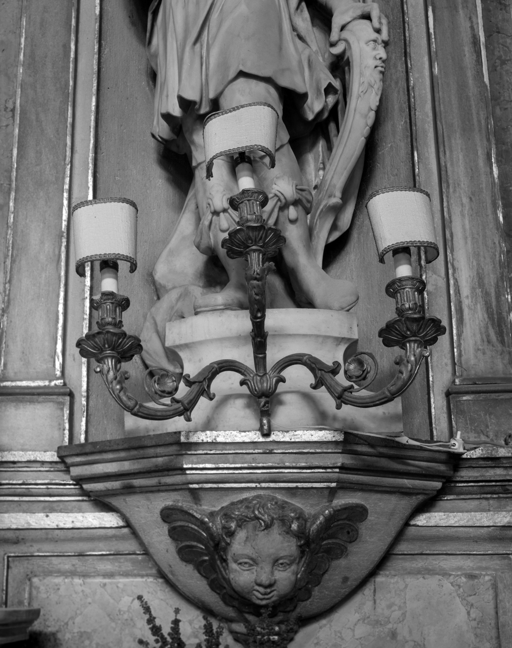 candelabro - ambito veneto (sec. XVIII)