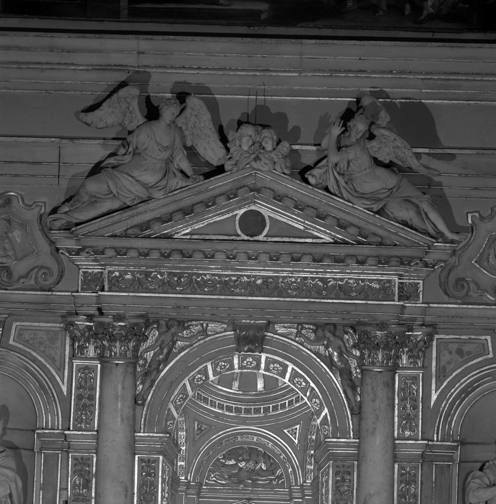 angelo (scultura, elemento d'insieme) - ambito veneto (prima metà sec. XVIII)