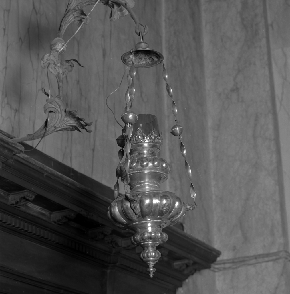 lampada pensile - ambito veneto (sec. XVIII)