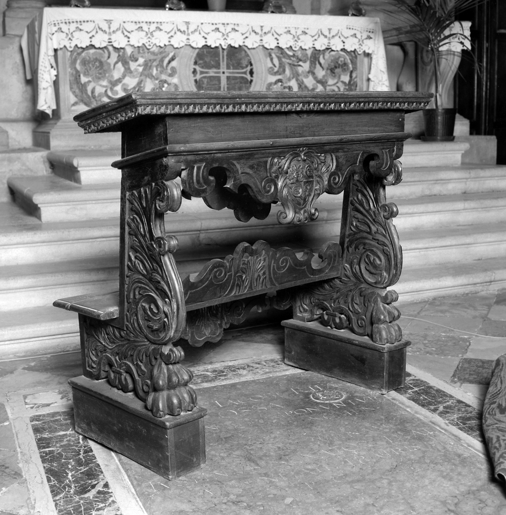 inginocchiatoio - ambito veneto (sec. XVII)