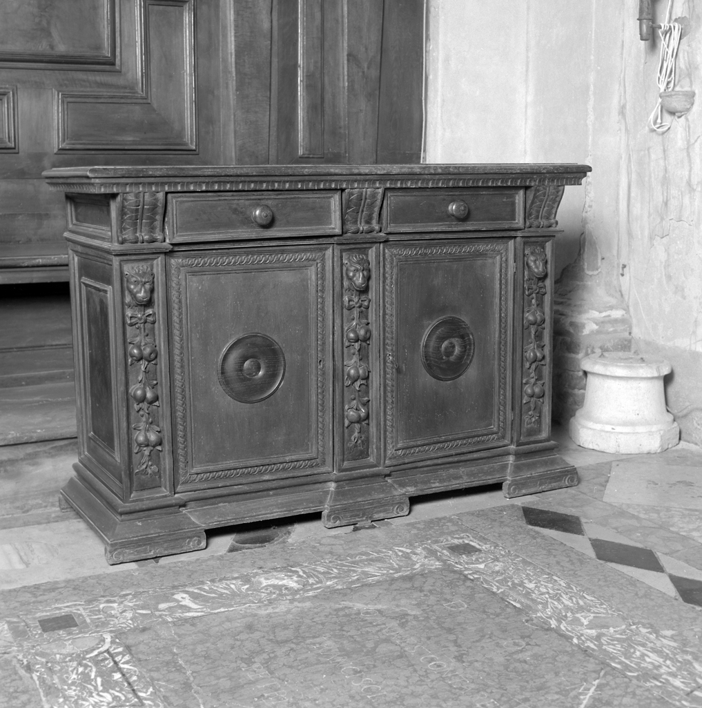 credenza - ambito veneto (sec. XVII)
