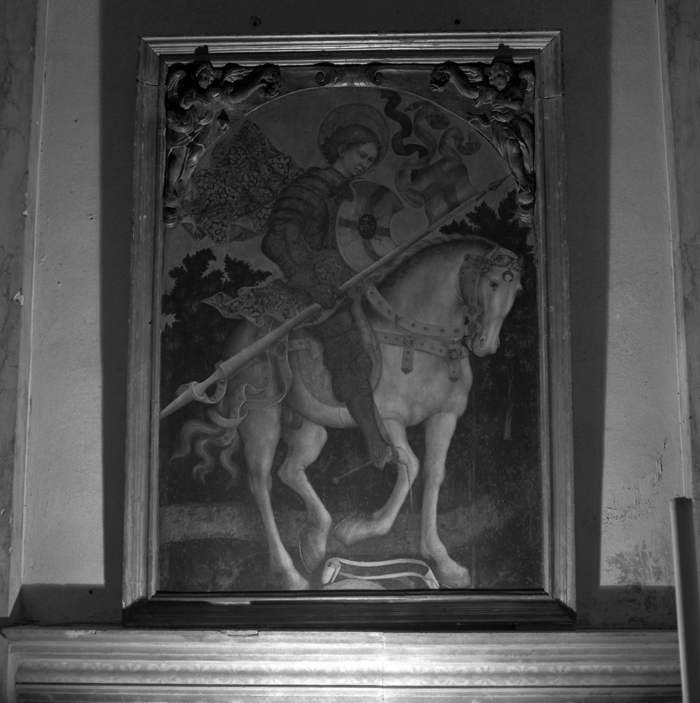 San Crisogono (dipinto, insieme) di Giambono Michele (sec. XV)