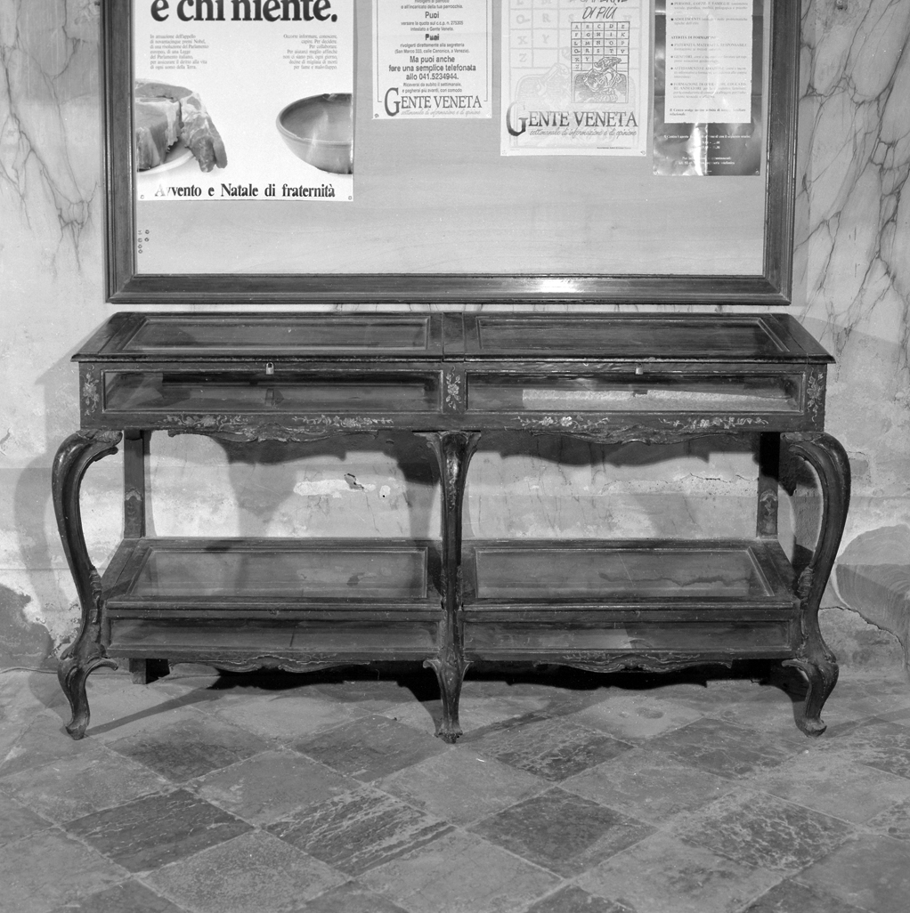 vetrina - ambito veneto (sec. XVIII)