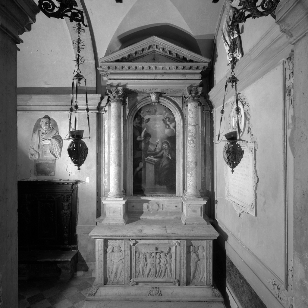 altare, insieme - ambito veneto (sec. XVII)